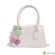 Bird in Bag - New popular single shoulder bag bag women's bag personality simple fresh cross fashion small square bag Street Trends, Bird In Bag, Bag Bag, Lady Dior Bag, Square Bag, Bag Women, White Bag, Women's Bag, Bags Women