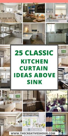 the 25 classic kitchen curtain ideas above sink are great for any room in your home