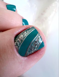 Blue Toe Nails With Design, Blue Toe Nails, Easy Toe Nail Designs, Simple Toe Nails, Nails With Design, Toenail Designs, Blue Toes, Toe Nail Designs, Toe Nails