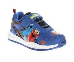 Unisex Sesame Street Accessories Cookie Mon Elmo Sneak 5-11 Shoes in Navy Size 10 - Toddler Street Accessories, Sesame Street, Size 7, Size 10, Size 6, Navy