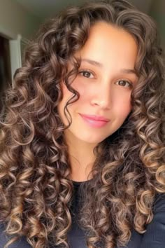 Opt for a classic look with the long perm with defined S-waves. This elegant style is perfect for those who love defined, flowing curls. Click here to check out more best perm hairstyles for natural looking curly hair. Permanent Perm Hair, Thick Permed Hair, Perms For Thick Hair, Styled Permed Hair, Permed Womens Hair, Natural Looking Perm, Perm Hair Medium Length