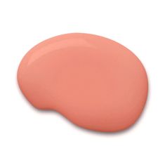 the bright pink liquid is in front of a white background and it looks like an oval shape