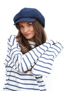 "Introducing our \"Women's Blue Wool Newsboy Hat,\" a chic and timeless accessory that blends traditional design with contemporary fashion. This elegant 8-panel top baker boy cap is a must-have for those who value classic style with a modern edge. Made from luxurious wool, this newsboy hat offers both exceptional warmth and lasting durability. Its blue shade exudes an air of sophistication and versatility, making it a perfect match for a variety of outfits and occasions. The hat features a classic baker boy design, with eight panels meticulously stitched together to create a full, rounded silhouette. This design not only ensures a snug and comfortable fit but also provides a flattering look for different face shapes. Ideal for elevating any look, this wool paperboy cap is suitable for a wi Paperboy Cap, Baker Boy Cap, Baker Boy Hat, Newsboy Hat, Baker Boy, News Boy Hat, Newsboy Cap, Timeless Accessories, Blue Wool