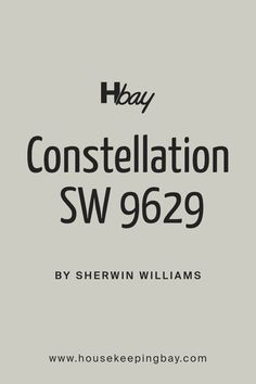 Constellation SW 9629 by Sherwin Williams