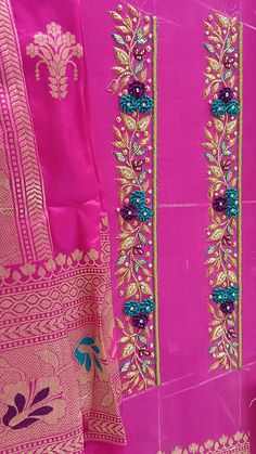 Cotton Blouse Design, Kids Blouse Designs, Maggam Works, Kids Blouse, Wedding Blouse Designs