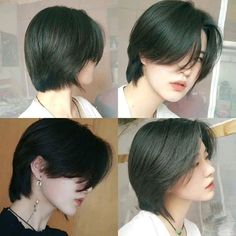 Down Hairstyles Straight, Shortish Hair, Tomboy Haircut, Ulzzang Short Hair, Tomboy Hairstyles, Short Hair Tomboy, Korean Short Hair, Hairstyles Straight, Hair Style Korea