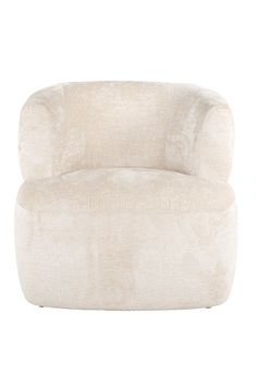 White Chenille Easy Chair | OROA Donna | OROA.com Table Cafe, Richmond Interiors, Sleeper Chair, European Furniture, Velvet Armchair, Easy Chair, Chaise Bar, At Home Store, New Furniture