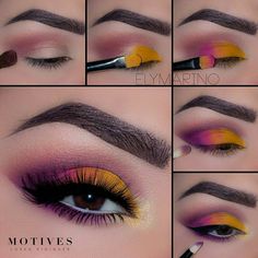 Maquillaje Make Up Diy, Make Up Designs, Eyeshadow For Blue Eyes, Make Up Tutorials, Makeup Tutorial Eyeshadow, Beauty Make-up