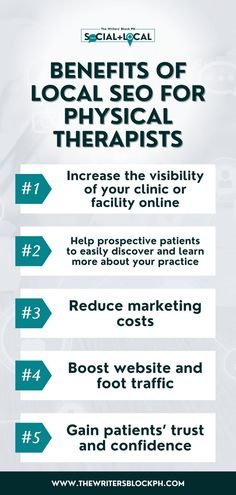 the benefits of local seq for physical therapy info sheet with instructions on how to use it