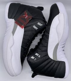 ITEM - Air Jordan 12 Retro Playoff 2012 Size 9.5 CONDITION - New In Box. White Sole Has Blue Markings That Came From Jordan Tissue Paper. Condition Shown In Pictures COLOR - Black / Varsity Red-White BRAND - Air Jordan STYLE CODE / COLOR CODE - 130690-001 ABOUT US Merchandise is New and 100% AUTHENTIC.  We do not sell any fakes or replica merchandise so buy with confidence!  We inspect every item before it’s listed.  If the item is used or new with a defect it will be said in condition descripti Jordan Style, Code Color, Air Jordan 12, Air Jordan 12 Retro, Jordan 12 Retro, Jordan 12, Diamond Supply Co, Jordans 12, White Brand