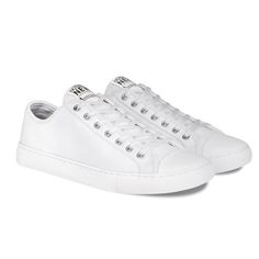 Women's Low Top Sneaker in White Canvas - Nothing New® White High Top Sneakers Outfit, High Top Sneakers Outfit, Sneak Attack, Vegan Sneakers, Nothing New, The Right Stuff, Black High Tops, Recycled Rubber, Low Top Sneakers