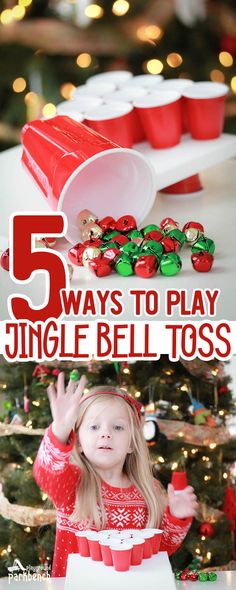 5 Ways to Play Jingle Bell Toss Jingle Bell Toss, Camp Christmas, Christmas Party Activities, School Christmas Party, Diy Christmas Party, Christmas Party Table, Xmas Games, Fun Christmas Party Games, Staff Party