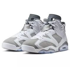 Air Jordan 6 Retro 'Cool Grey' Ct8529-100 Size 10 Shoes Are Brand New And Have Never Been Worn. Shoes Come With Their Original Box, But The Box Is Missing The Lid. Retro 6, Air Jordan 6 Retro, Nike Air Jordan 6, Jordan Grey, Jordan 6 Retro, Uniqlo Bags, Vintage Chanel Handbags, Shoes Air, Jordan 2