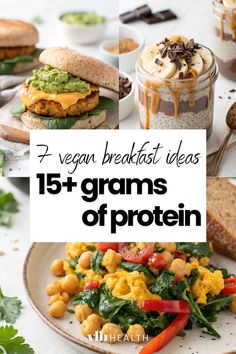 high protein vegan breakfast