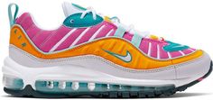 Nike 98 Easter (2019) (W) Nike Air Max 98, Turf Shoes, Yeezy Season, Custom Nike Shoes, Nike Shoes Outfits, Tropical Twist, Air Max 98, Custom Nikes, Hot Sneakers