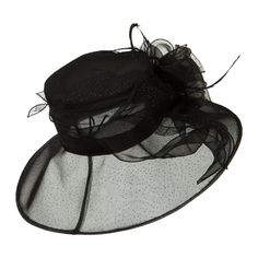 Glitter Big Bow Organza HatMade of 100% polyester.ONE SIZE fits most with size adjustable string inside, fitting up to 7 1/4.Inner satin hatband.Adult/Female.Crown measures 4 inches deep.Brim measures 5.5 inches wide.Hand wash only.Imported. Solid in color, glitter accented fashionable organza hat for ladies.Glitter is accented all around the hat.Crown of hat is featured with a big bow decorative hat band.Bow is detailed with feathers and glitter.Plastic wired downturned brim.Our fancy organza hat is an excellent headwear for your special occasions such as Kentucky Derby, tea outings, garden parties, weddings and others.Spring and summer.17(W) X 17(L) X 6(H) inches.Lightweight, soft and cool material.Available in different colors and styles. Adjustable Costume Hats And Headpieces For Church, Adjustable Mini Hats For Winter Evenings, Adjustable Brimmed Fascinator For Winter, Winter Brimmed Adjustable Fascinator, Adjustable Black Top Hat With Curved Brim, Party Hats With Curved Brim, One Size, Party Hats With Curved Brim, One Size Fits Most, Party Hats With Curved Brim, Party Hat With Short Brim, One Size Fits Most