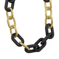 Complete your standout look with this stylish Adornia oversized link necklace. Complete your standout look with this stylish Adornia oversized link necklace.Click on this JEWELRY & WATCHES GUIDE to learn about fit, styles, materials and more! Chain length: adjusts from 15 in. to 18 in. Chain width: 18 mm Chain type: link Nickel free Metal: brass Plating: 14k gold Finish: polished Packaging: pouch Size: 18". Color: Grey. Gender: female. Age Group: adult. Everyday Black Necklace With Chunky Chain, Bold Jewelry With Adjustable Chain Link, Bold Jewelry With Adjustable Chain For Gift, Bold Gold Chain Jewelry, Black Link Necklace With Gold Chain, Black Link Necklaces With Gold Chain, Bold Link Necklaces With Adjustable Chain, Bold Chain Link Necklace For Gift, Black Oval Link Necklace