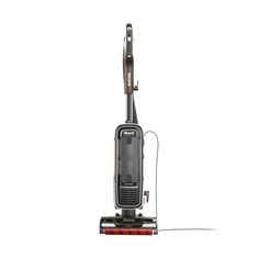 a black and silver vacuum on a white background