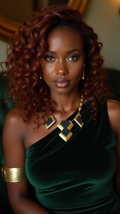 Elegant Orange Hair Colors for First-Time Dye Jobs Chestnut Auburn Hair Color, Hair Color Ideas For Dark Skin Latinas, Copper Hair Dark Skin, Rich Copper Red Hair, Black Women Red Hair, Dark Skin Red Hair, Dark Ginger Hair Black Women, Warm Tone Hair Color