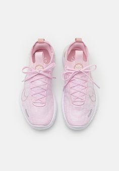 Nike Performance FREE NEXT NATURE - Scarpe da allenamento - pink foam/white/pink oxford/platinum tint Barbie Lifestyle, Vb Shoes, Sporty Shoes, Pink Running Shoes, Pink Girly Things, Shoes Pink, Road Running, Dream Shoes