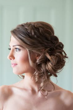 Double braid bridal hair: http://www.stylemepretty.com/maryland-weddings/2014/09/25/vibrant-dutch-wedding-inspiration/ | Photography: Rachael Foster - http://rachaelfosterphoto.com/ Sanggul Modern, Penteado Cabelo Curto, Wedding Hairstyles For Long Hair, Short Hairstyle