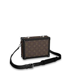 LOUIS VUITTON® - Clutch Box - Monogram Lv Clutch, Louis Vuitton Clutch, Best Travel Accessories, Trunk Bag, Canvas Clutch, Louis Vuitton Official, Box Bag, Primavera Estate, Rivets