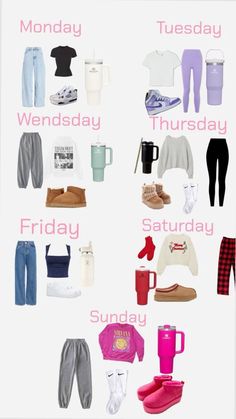 Outfit Ideas For Hot Day At School, Outfit Ideas For The Movies, Outfit Ideas 6th Grade, Outfits Of The Week, Week Outfits