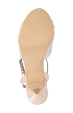 An ankle-strap sandal crafted from glossy faux leather offers sweet style with a dainty bow and kitten heel. 2" heel Synthetic upper, lining and sole Imported Synthetic Kitten Heels With Heel Strap And Block Heel, Open Toe Patent Leather Kitten Heels With Heel Strap, Open Heel Kitten Heels With Heel Strap In Synthetic, Synthetic Kitten Heels With Heel Strap And Open Heel, Synthetic Kitten Heels With Heel Strap, Summer Patent Leather Kitten Heels With Heel Strap, Summer Patent Leather Slingback Pumps With Ankle Strap, Summer Patent Leather Ankle Strap Slingback Pumps, Summer Ankle Strap Patent Leather Slingback Pumps