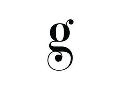 the letter g is made up of black letters