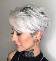 Trendy Short Grey Hairstyles. There are any references about Trendy Short Grey Hairstyles in here. you can look below. I hope this article about Trendy Short Grey Hairstyles can be useful for you. Please remember that this article is for reference purposes only. #trendy #short #grey #hairstyles Best Grey Hair Dye, Short Grey Hairstyles, Grey Hairstyles, Cacti Garden, Short Cut Wigs, Short White Hair, Grey Hair Dye, Color Rubio, Stacked Bob