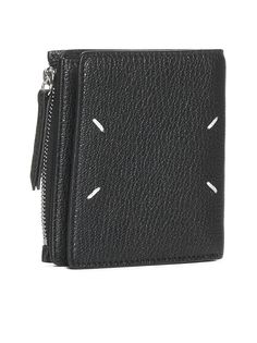 Wallet from Maison Margiela Composition: ->plastic, 100% | Maison Margiela Women's Wallet in Black | SS24 Designer Rectangular Wallet With Removable Pouch, Designer Bifold Wallets With Zipper Closure, Designer Bifold Wallet With Zipper Closure, Designer Compact Wallets With Card Slots, Designer Compact Wallet With Card Slots, Designer Bifold Card Holder For Daily Use, Designer Compact Card Holder With Card Slots, Compact Modern Business Wallets, Designer Compact Leather Coin Purse