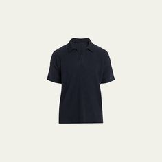 Homme Plisse Issey Miyake polo shirt with allover pleating Open collar Short sleeves Relaxed fit Pullover style Polyester Made in Italy Homme Plisse Issey Miyake, Issey Miyake Men, Issey Miyake, Pullover Styling, Tops Designs, Polo Shirt, In Italy, Short Sleeves, Mens Shirts