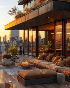 Penthouse Aesthetic, Loft Decor, Rooftop Patio, Mini Home, Home Nails, Nails Home, Dream House Rooms, Wallpaper Home Decor, Home Decor Aesthetic