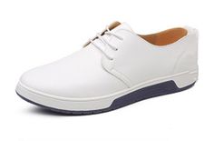 Department Name:Adult Item Type:casual shoes Closure Type:Lace-Up Shoes Type:Basic Outsole Material:Rubber Insole Material:PU Upper Material:Microfiber Season:Spring/Autumn Model Number:1985 Feature:Breathable,Light Lining Material:PU Pattern Type:Solid Color:15 Color Size:37-48 Casual White Flat Lace-up Shoes, White Casual Lace-up Shoes With Flat Heel, Casual Lace-up Shoes With Round Toe For Summer, Casual Synthetic Lace-up Shoes For Summer, Casual Synthetic Lace-up Summer Shoes, Casual Lace-up Shoes With Flat Heel In Synthetic Material, Casual Lace-up Shoes With Flat Heel And Synthetic Material, Casual Lace-up Shoes With Flat Heel And White Sole, Mens Casual Leather Shoes