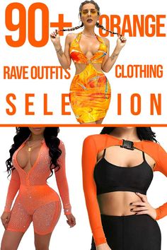 Wanting to dare orange for your next event? We got you, we put together the perfect orange outfit selection, so you can style a vibrant, unique, and stylish outfit! Orange Rave Outfit, Rave Clothing, Outfits Rave, Orange Outfit, Rave Outfit, Stylish Outfit, Cycling Shorts, Rave Outfits, Doc Martens