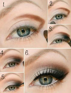 Make Up Diy, Seductive Eyes, Kt Merry, Alat Makeup, Green Eyeshadow, Black Makeup, Makeup Tricks