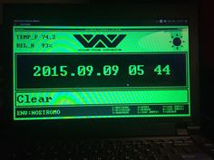 a computer screen showing the time and hours