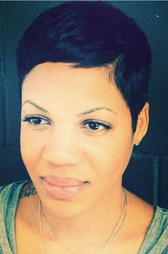 Cute Pixie Cuts, Short Sassy Hair, Look Short, Hair Affair, Short Black Hairstyles, Cute Hairstyles For Short Hair, Hair Crush, Relaxed Hair