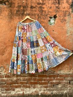 Assorted Indian Patchwork Long Skirt Cotton Elastic Waist in Multi Color Patch Work Funky Mixed Floral Party Wear Skirt, Gift, CPS-72 - Etsy Fitted Patchwork Tiered Skirt, Traditional Multicolor Maxi Skirt For Spring, Multicolor Patchwork Flowy Skirt, Traditional Multicolor Spring Maxi Skirt, Multicolor Floral Patchwork Maxi Skirt, Fitted Multicolor Cotton Maxi Skirt, Fitted Long Skirt With Patchwork, Fitted Multicolor Tiered Skirt, Flowy Long Skirt With Floral Patchwork