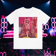 Nicki Minaj Shirt, Harajuku Barbie, Nicki Minaj Merch, Pinkfriday2 Merch, PF2, Red Ruby Da Sleeze, Concert Shirts, Nicki Minaj Shirt, Barb Pop Culture Red Summer Tops, Red Pop Culture Summer Tops, Fitted Red T-shirt With Sublimation Print, Red Pop Culture Top With Sublimation Print, Red Top With Sublimation Print In Pop Culture Style, Red Cotton Pop Culture Tops, Pink Pop Culture Tops For Summer, Red Pop Culture Top For Streetwear, Pop Culture Red Tops For Streetwear