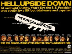 the poster for hell upside down