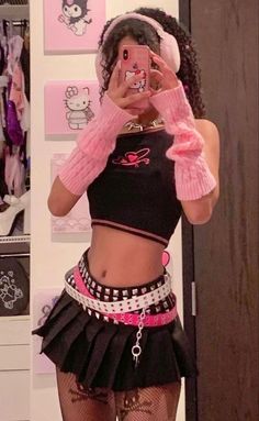 Kawaii Fashion Outfits, Kawaii Clothes, Rave Outfits