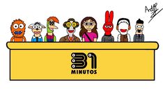 cartoon characters are lined up in the middle of a table with words above them that read'13 minutes '