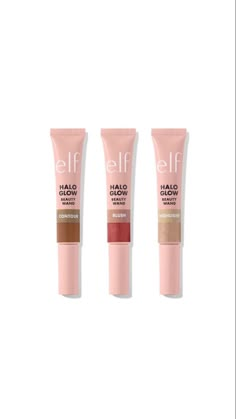 Elf Glow Wands, Elf Makeup Halo Glow, Elf Halo Glow Contour Wand, Elf Halo Glow Highlighter Wand, Elf Makeup Contour, Elf Cosmetics Halo Glow, Elf Contour Stick, Elf Beauty Wands, Elf Halo Glow Highlighter