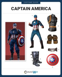 the costume guide for captain america