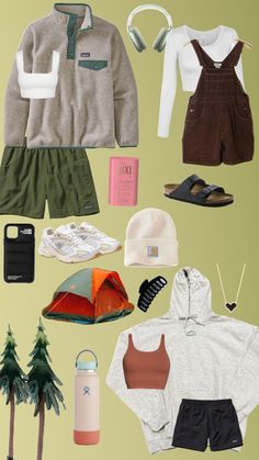 Summer Outfits Granola, Beige New Balance, National Park Aesthetic, Summer Granola, Outfits Granola, Cute Outfits Summer, Surfergirl Style, Park Aesthetic