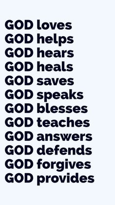 a poster with words that say god loves, help, and go