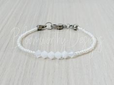 VERY THIN! Made with excellent quality crystals and surgical steel findings Comes with FREE chain extender that adds about 1" (2.5cm) give for easier wearing MONOCHROME WHITE COLLECTION WHITE OPAL https://www.etsy.com/sg-en/listing/1041927872/white-opal-bracelet-unisex-bracelet?ref=shop_home_active_26 CRYSTAL AURORA https://www.etsy.com/listing/1055342481/crystal-aurora-bracelet-unisex-bracelet?ref=shop_home_active_27 MONOCHROME BLACK COLLECTION OMBRE B&W https://www.etsy.com/sg-en/listing/10397 White Opal Bracelet, White Bracelet, White Bracelets, Chain Extenders, Opal Bracelet, Unisex Bracelets, Stackable Bracelets, Black Bracelets, Crystal Bracelet