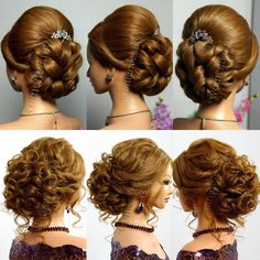 Updos On Mannequins Step By Step, Fantasy Hair Wigs & Extensions, Sanggul Modern, Quince Hairstyles, Mother Of The Bride Hair, Hair Upstyles, Elegant Wedding Hair, Pinterest Hair, Hair Creations