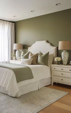 27 Sage Green Bedroom Ideas Green Bedrooms